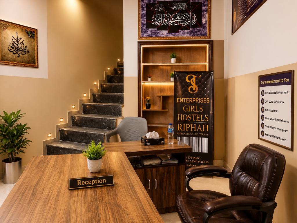 Reception Desk and Waiting Area